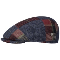 Capri Merino Patchwork Flat Cap by Lierys - 72,95 &euro;