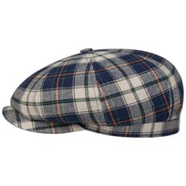 Caroma Check 8 Panel Flat Cap by JJ Hats - 959,00 kr