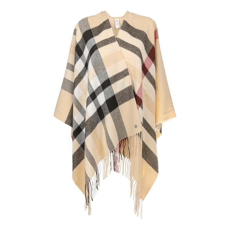 Checked Poncho by Fraas - 83,95 &euro;