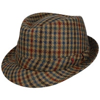 Classic Check Trilby Wool Hat by Alfonso DEste - 123,95 &euro;
