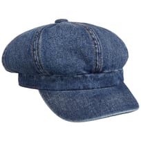 Classic Denim Newsboy Cap by Lipodo - 369,00 kr