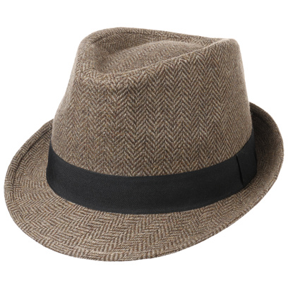 Classic Herringbone Trilby Hat by Lipodo - 38,95 &euro;
