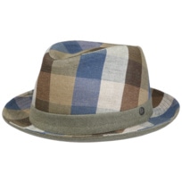 Colour Checks Player Cloth Hat by Lierys - 65,95 &euro;