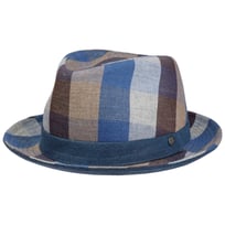 Colour Checks Player Stoffhatt by Lierys - 980,00 kr