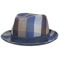 Colour Checks Player Stoffhatt by Lierys - 980,00 kr