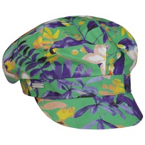 Colour Flowers Newsboy Cap by Seeberger - 449,00 kr