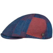 Coloured Patches Flat Cap by Lierys - 729,00 kr