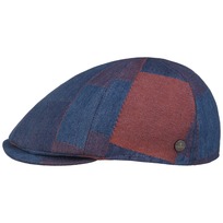 Coloured Patches Flat Cap by Lierys - 729,00 kr