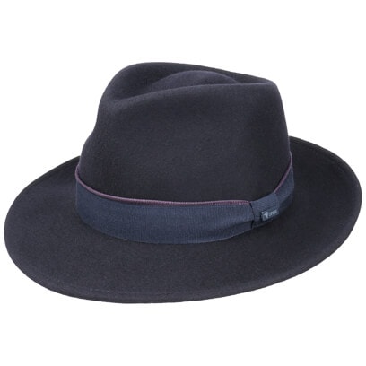 Contrast Double Ribbon Bogart Hat by Lipodo - 62,95 &euro;