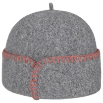 Contrast Stitch Milled Wool Hat by bedacht - 103,95 &euro;