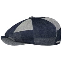 Cotton Patchwork 8 Panel Flat Cap by Balmoral - 959,00 kr