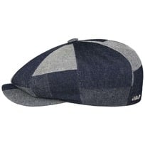 Cotton Patchwork 8 Panel Flat Cap by Balmoral - 959,00 kr