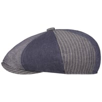 Cotton Patchwork Flat Cap by Lipodo - 369,00 kr