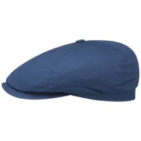 Cotton Twill Flat Cap by Stetson - 739,00 kr