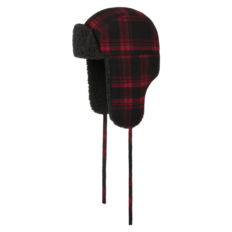 Burberry Aviator ear-flaps trapper hat - Red