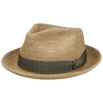 Crochet Fedora Raffiahatt by JJ Hats - 1199,00 kr