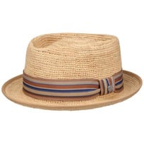 Crochet Raffia Pork Pie Str�hatt by Lierys - 1439,00 kr