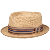Crochet Raffia Pork Pie Straw Hat by Lierys - 123,95 &euro;