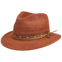Crochet Traveller Straw Hat by Stetson - 155,95 &euro;