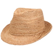 Crochet Trilby Raffia Hat by McBURN - 42,95 &euro;