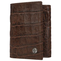Croco Embossed Leather Tri-Fold Wallet by Stetson - 93,95 &euro;