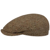 Darsley Driver Harris Tweed Flat Cap by Stetson - 186,95 &euro;