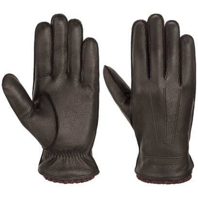 Deer Cashmere Leather Gloves by Stetson - 155,95 &euro;