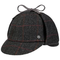 Deerstalker Check Cap by Lierys - 969,00 kr
