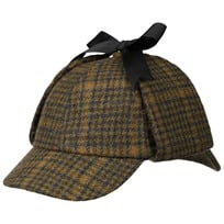 Deerstalker Houndstooth Cap by Lipodo - 489,00 kr