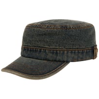 Denim Army Cap by Stetson - 849,00 kr