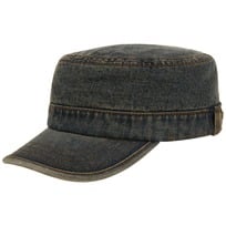 Denim Army Cap by Stetson - 849,00 kr