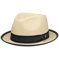 Denim Edge Player Panama Hat by Lierys - 155,95 &euro;