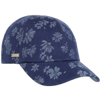 Denim Flower Cap by Seeberger - 499,00 kr
