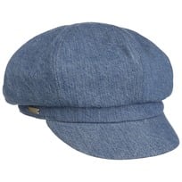 Denim Newsboy Cap by Seeberger - 609,00 kr