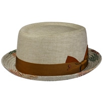 Denvio Pork Pie Linen Hat by Alfonso D�Este - 103,95 &euro;