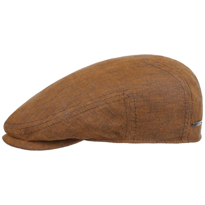Descott Linen Flat Cap by Stetson - 92,95 &euro;