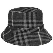 Donora Check Bucket Stoffhatt by Lierys - 729,00 kr