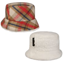 Doriet Check Bucket Vendbar Hatt by Mayser - 1199,00 kr