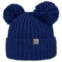 Double Pom Strikket Lue by Lierys - 559,00 kr