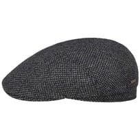 Elmdale Virgin Wool Driver Flat Cap by Stetson - 1289,00 kr