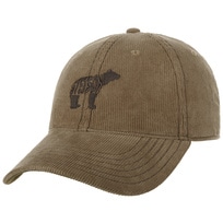 Embroidered Bear Corduroy Cap by Stetson - 52,95 &euro;