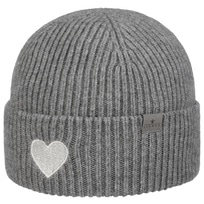 Extra Fine Merino Heart Knit Beanie by Lierys - 72,95 &euro;