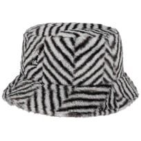 Faux Fur Bucket Herringbone Fiskehatt by Kangol - 519,00 kr