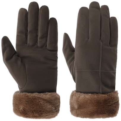 Faux Fur Cuff Gloves - 32,95 &euro;