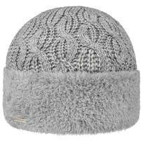 Faux Fur Cuff Strikket Lue by Seeberger - 499,00 kr