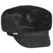 Chevrette Leather Newsboy Cap by Stetson - 149,00 €