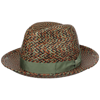 Federico Patterned Panama Hat by Borsalino - 155,95 &euro;