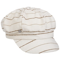 Fine Stripes Cotton Newsboy Cap by Lierys - 62,95 &euro;
