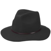 Fine Wool Fedora med L�rb�nd by Lierys - 1439,00 kr