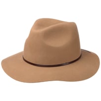 Fine Wool Fedora med L�rb�nd by Lierys - 1449,00 kr